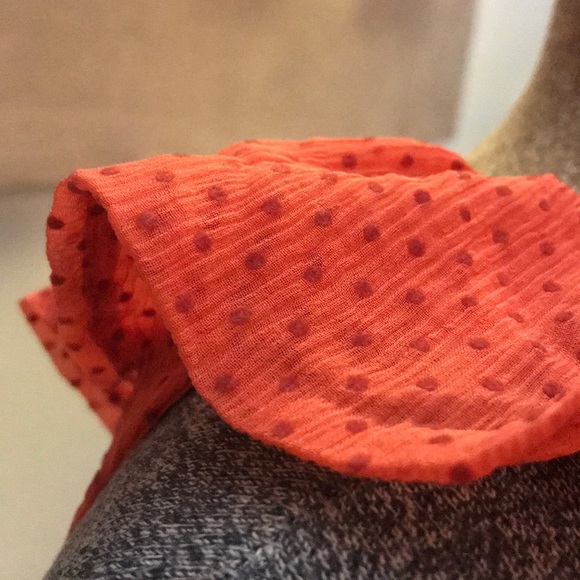 Marc By Marc Jacobs Red Ruffle Dress - Picture 2 of 10